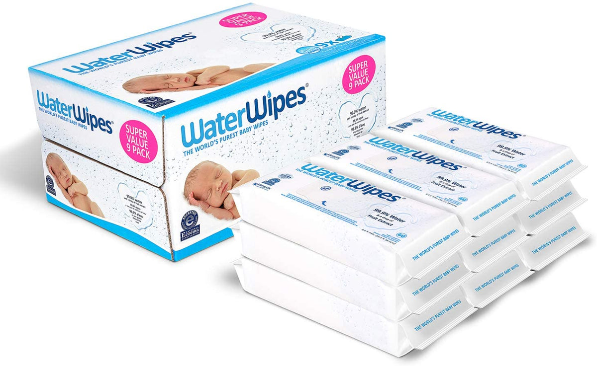Dodot Sensitive Wipes, 486 baby wet wipes, 9 packs of 54 pieces, Extra  thick and soft