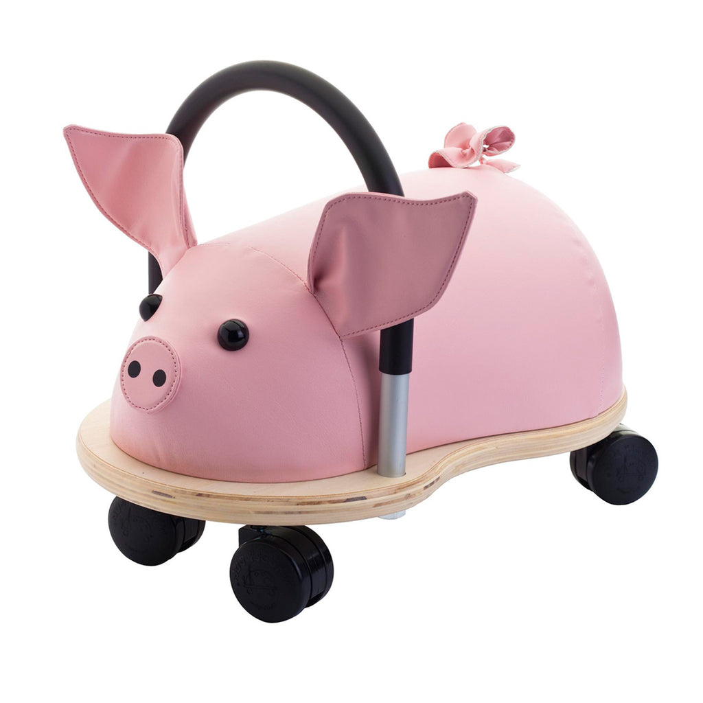 Wheely Bug παιδικό όχημα - περπατούρα Γουρουνάκι ροζ με ρόδες