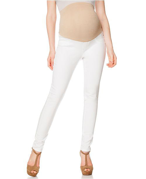 Maternity Jeans Slim Fit White – Gabi