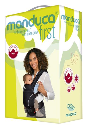 Ergonomic Baby Carrier Manduca First Pure Cotton Berry – Gabi